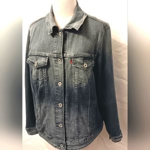 Levi's Vintage Collection 2014 cotton denim jean jacket. 1X